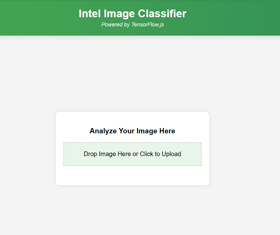 Intel Image Classifier